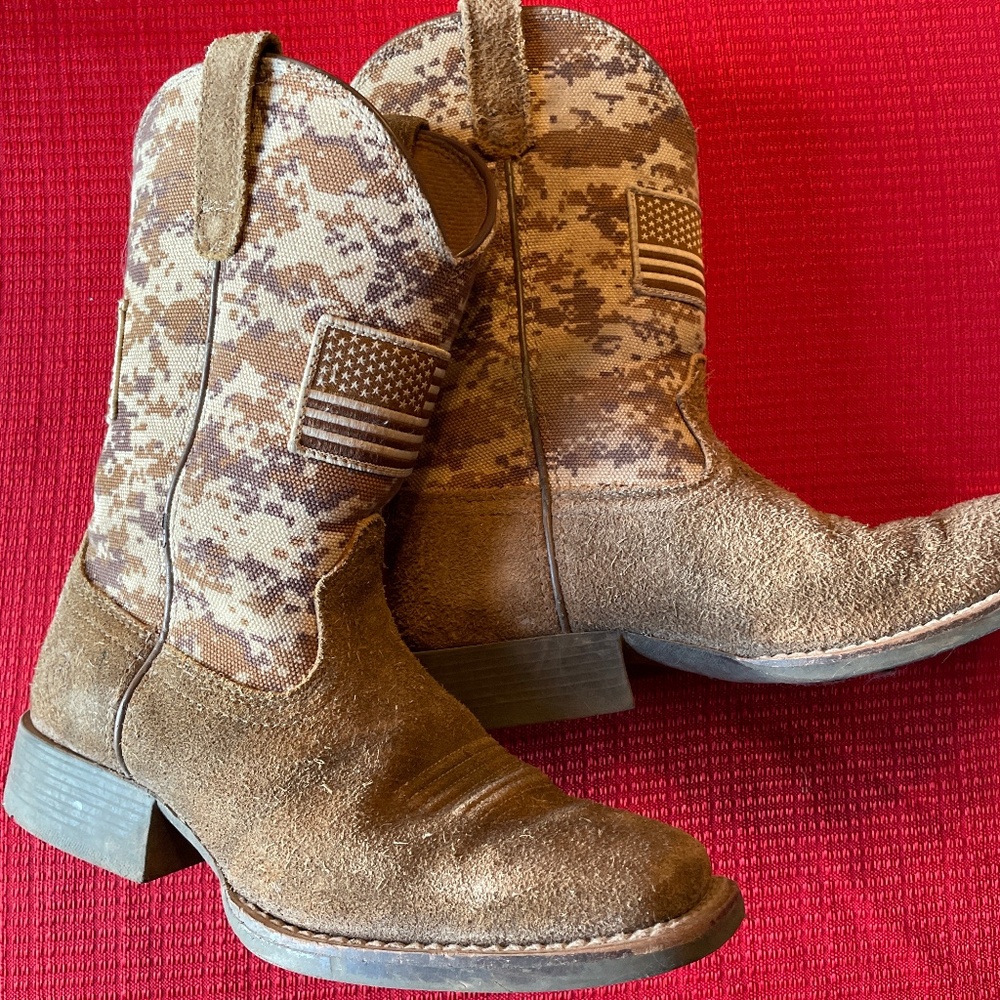 Ariat Boys Square Toe Boots